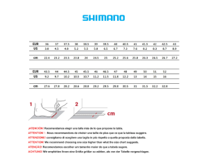 Zapatillas RC9 negro tallaje Shimano